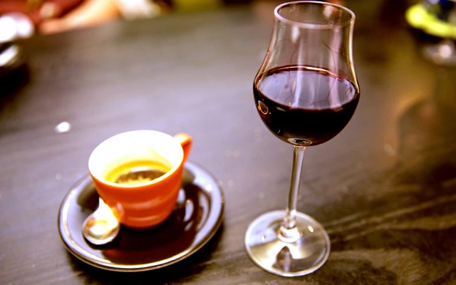 Alkaline Coffee and Red Wine