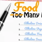 Alkaline Food Lists Explanation